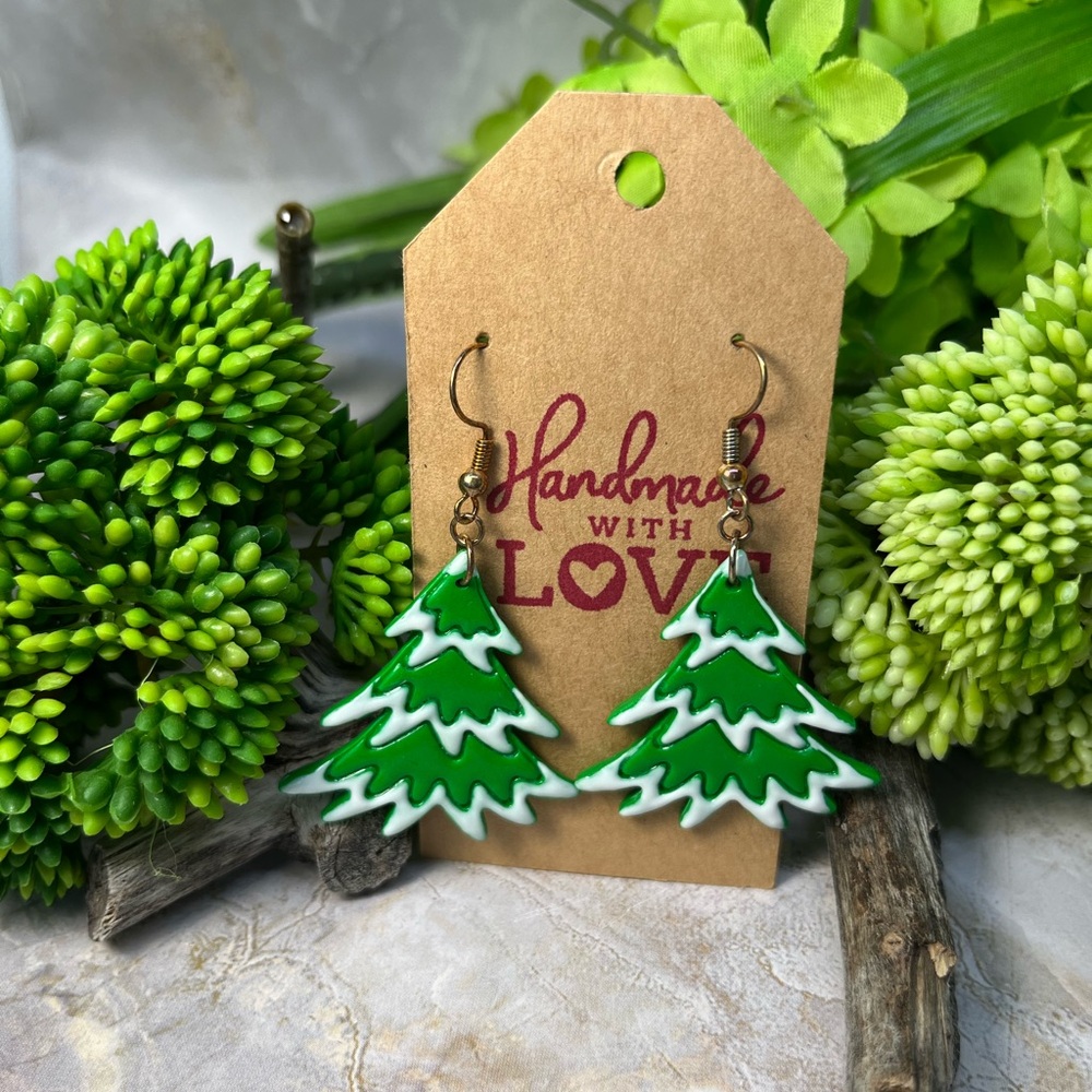Christmas Tree Earrings